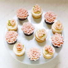Load image into Gallery viewer, Assorted Buttercream Flower Cupcakes
