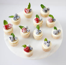Load image into Gallery viewer, Sugared Berry Cupcakes
